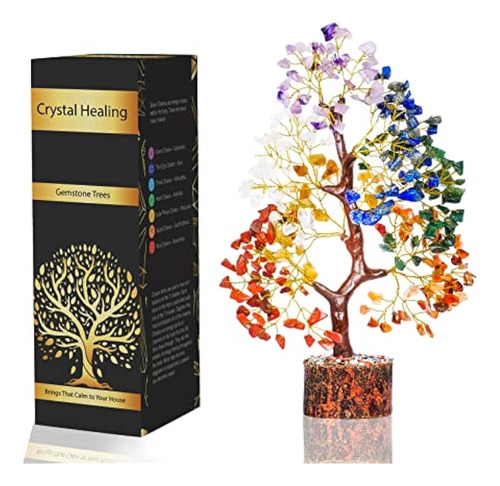 Chakra Tree, Crystal Tree For Positive Energy - Crystals And