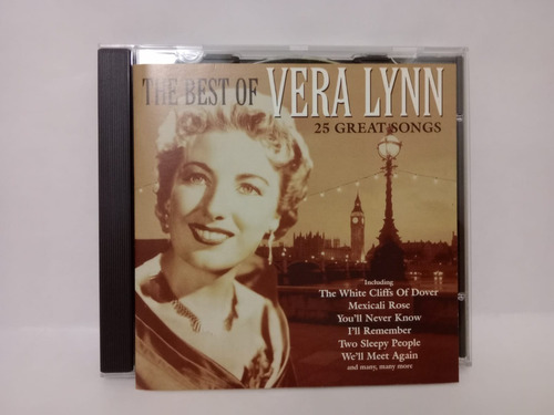 Vera Lynn- The Best Of Vera Lynn (cd, Compilado, 1996) Acop