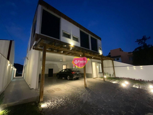 Imagem 3 de 30 de Casa Com 4 Suítes À Venda, 330 M² Por R$ 1.680.000 - João Paulo - Florianópolis/sc - Sc - Ca0006_feelin