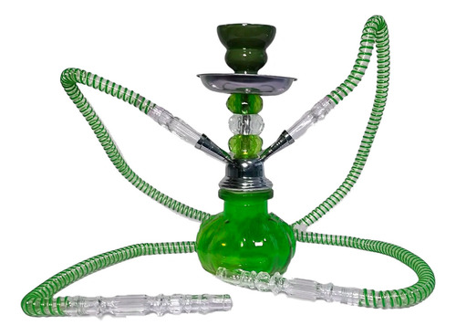 Pipa Narguile De Agua Dos Mangueras Gadnic Vapor Shisha