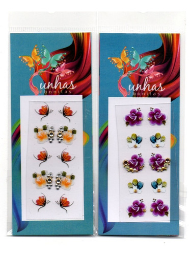 Adesivos Unhas Bonitas