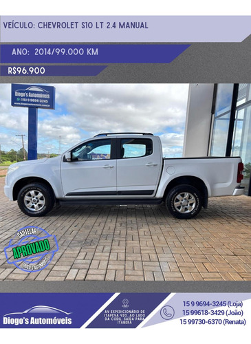 Chevrolet S10 2.4 Lt Cab. Dupla 4x2 Flex 4p