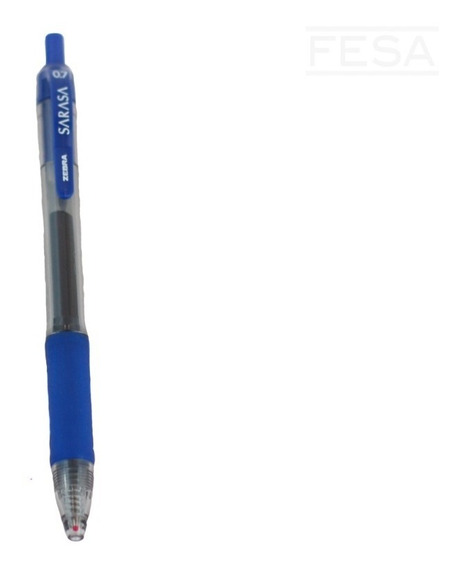 Paquete de 6 Cebra F-301 Tinta Azul Acero Inoxidable Retr/áctil Bol/ígrafo Azul Barril 0.7mm Medio