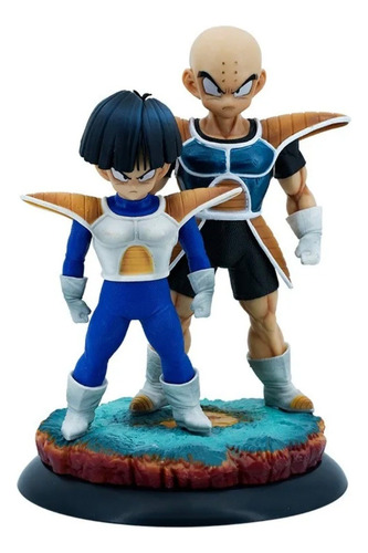 Figura Krilin (20 Cm) & Gohan (17 Cm) Namek - Dragon Ball Z