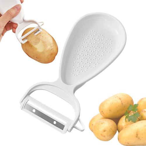Pelador De Acero Inoxidable Pelador De Verduras Ergonómico D