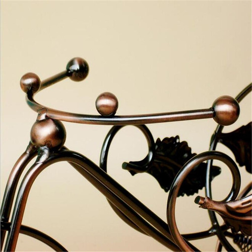 Soporte Para Vino Con Forma De De Alambre, Soporte Para