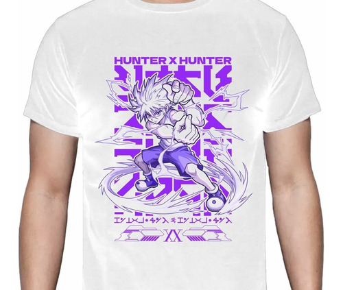 Hunter X Hunter - Cazador X - Killua - Polera De Anime.