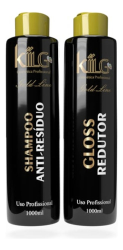 Kit Progressiva KiiLG Shampoo + Gloss - 1l