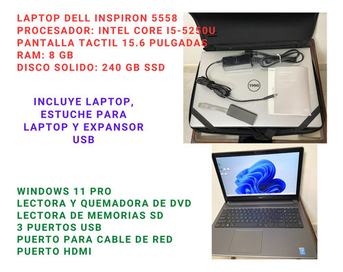 Laptop Dell Inspiron 5558