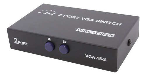 2 Puerto Vga Svga Monitor Que Comparte Caja Interruptor 1 Tv