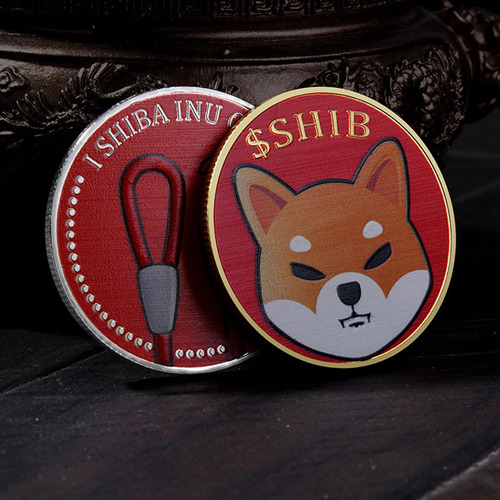 Monedas Dogecoin De 40 Mm, Monedas Doge Chapadas Rojo Dorado