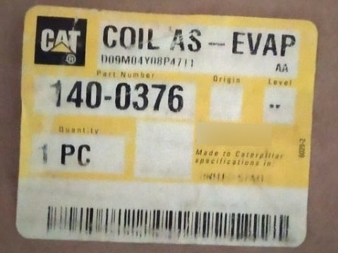 Evaporador Cat Caterpillar 140-0376 797b,797,etc