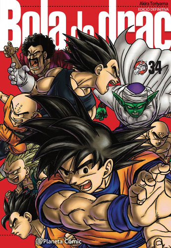 Libro Bola De Drac Definitiva Nº 34 34 De Toriyama Akira