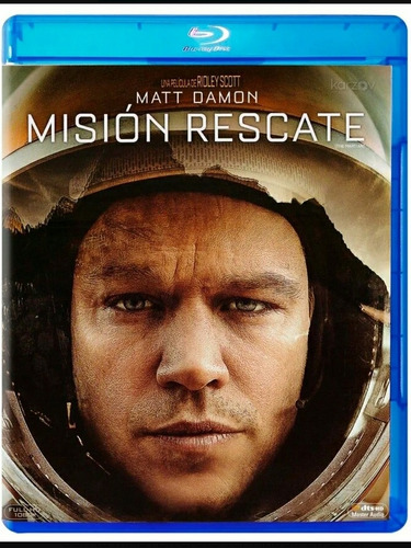 Imagen 1 de 2 de Misión Rescate Blu Ray The Martian Película Nuevo