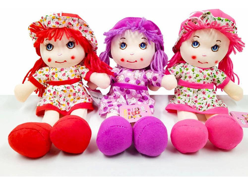 Muñecas Trapo Niñas Juguetería Peluche Juguete