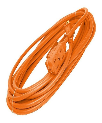 Extension Uso Rudo 6 Metros Naranja Igoto 16 Awg 125 V~