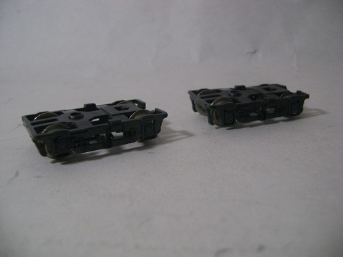 Imagen 1 de 10 de Nico 2 Boguies Pasajeros 2 Ejes C/ R Metal Rivar H0 (rbh 04)