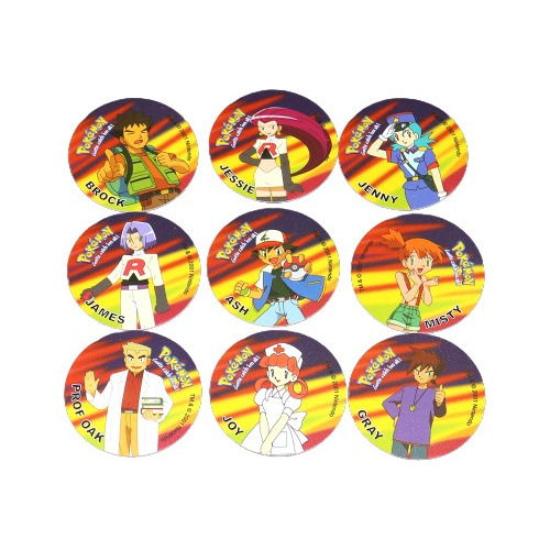 Álbum Pokemón 90´ + Colección Tazos (pack De Regalo)