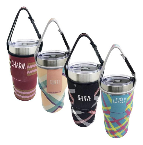 Paquete 4 Bolsas Soporte Para Vasos Para Todas Las Tazas Ais