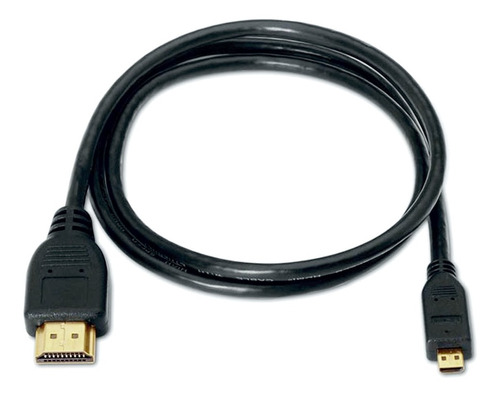 Cable Micro Hdmi A Hdmi 1.5 Mts Excelente 24k Conector