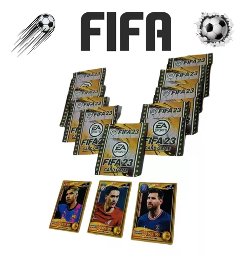 Kit 200 Cards Fifa Icons Ultimate Team 23 Jogadores Icones - Kids Think Big  - Deck de Cartas - Magazine Luiza