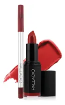 Comprar Kit Palladio Lápiz De Labios Blanco Y Labial Rojo Pasion