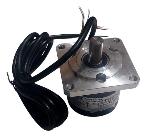 Encoder Incremental 5-26vdc Calt 100 Ppr Flecha 12mm Ghsf58