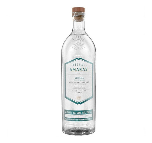 Pack De 12 Mezcal Amarás Joven Cupreata 750 Ml