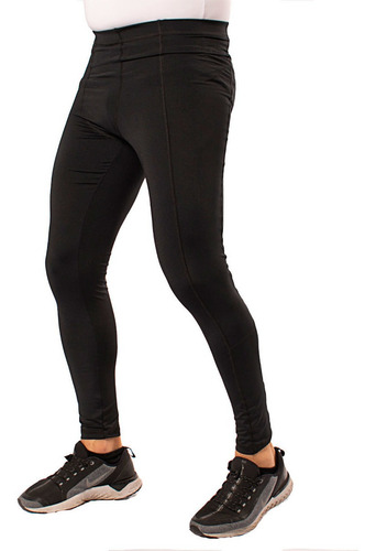 Imagen 4 de 6 de Calza Deportiva Hombre Larga Folau Running Ciclismo Fitness