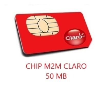 Chip Rastreador Claro M2m 50 Mb + Plataforma + Aplicativo