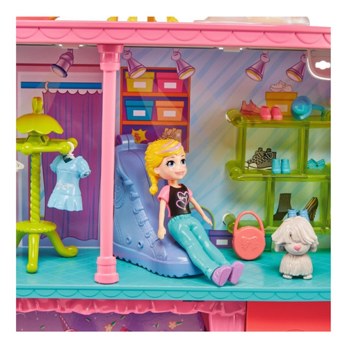 Muñeca Polly Pocket Centro Comercial Dulces Sorpresas Mattel