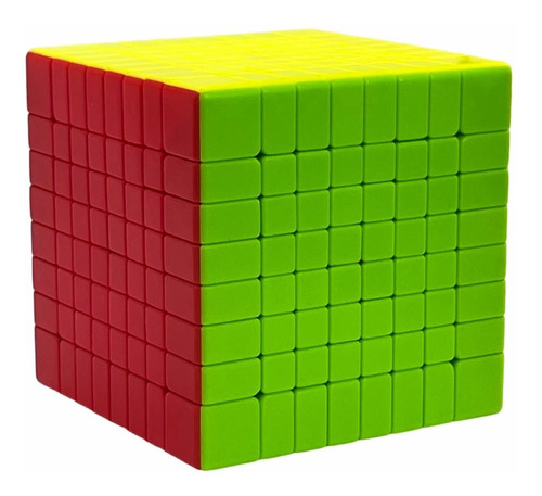 Irrdfo Cubo De Velocidad De 8 X 8, Cubo De 8 X 8 Pulgadas, R