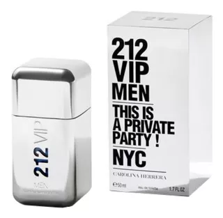 Carolina Herrera Edt 212 Vip Men 50 ml Para Hombre