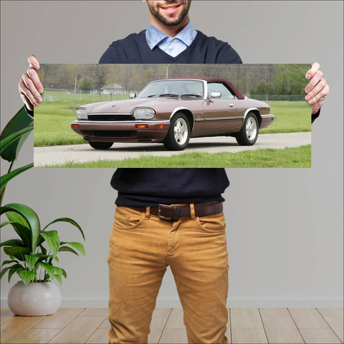 Cuadro 30x80cm Auto 1992 Jaguar Xjs Convertible 157