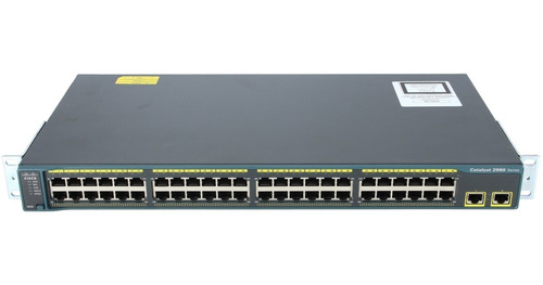 Imagen 1 de 3 de Switch Cisco Administrable Ws-c2960 48 Puertos 10/100