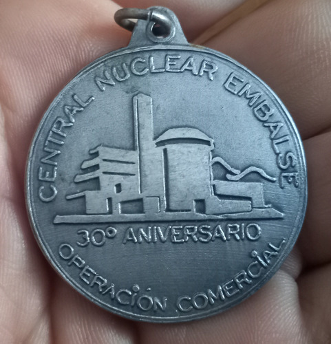 3 Medallas Central Nuclear Embalse 30 Aniversario Op.comerci