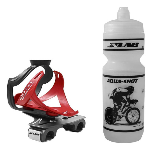 Xlab Torpedo Kompact 125 Water Bottle Cage: Red 2078