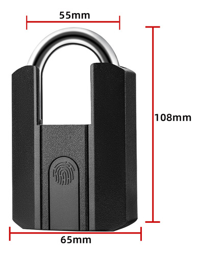 Candado Resistente Raykube G916 Ip67 Resistente Al Agua