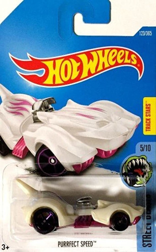 Hot Wheels 2017 bestias Purrfect Velocidad De La Calle