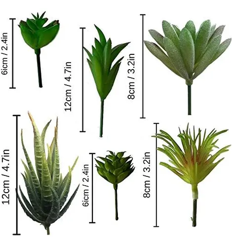 Tabla De Cocina Maniacs Mini Plantas Suculentas Artificiales