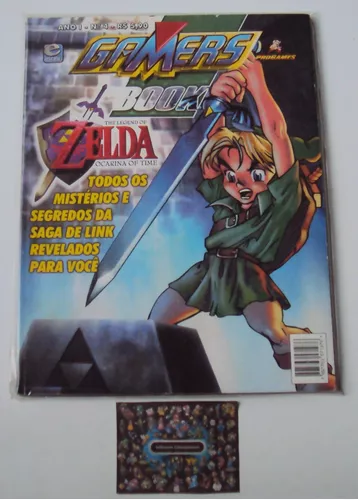 JRPG - Gamers Book Nº4 - The Legend of Zelda - Ocarina of Time Quem ainda  tem essa guardada com carinho aí?