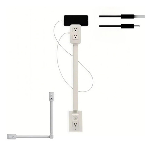 Expansor De Toma De Corriente,extendable Outlet For Hard