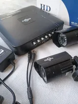 Comprar 2 Cámaras Seg. + Dvr 4 C Con 2 Camaras 1080p No Envío..leer