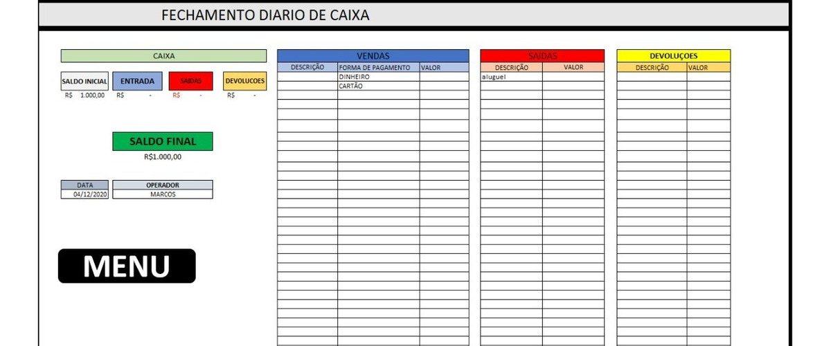 Como Usar A Planilha De Fluxo De Caixa Mensal Link Da Planilha Na Porn Sex Picture