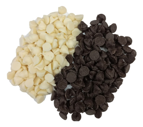 1 Kg De Chispas De Chocolate Mapsa Con Leche O Blancas