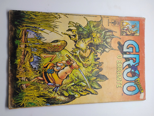 Gibi Hq Groo O Errante N° 2 Editora Abril Raro De 1990 (Usado)