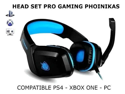 Audífonos Gamer H1 Compatible Ps4 Xbox Notebook Pc