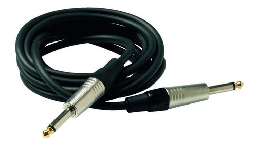 Warwick Rcl30206d7 Black Cable Plug Recto 6.5mm 6metros
