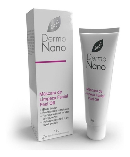 Dermo Nano Máscara De Limpeza Facial Pell Off 15g