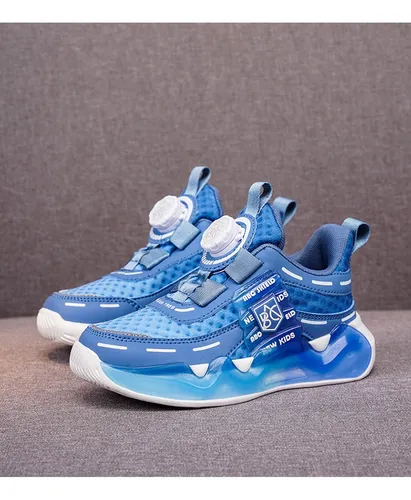 Zapatillas De Baloncesto Luminosas For Niño Y Niña Posterior